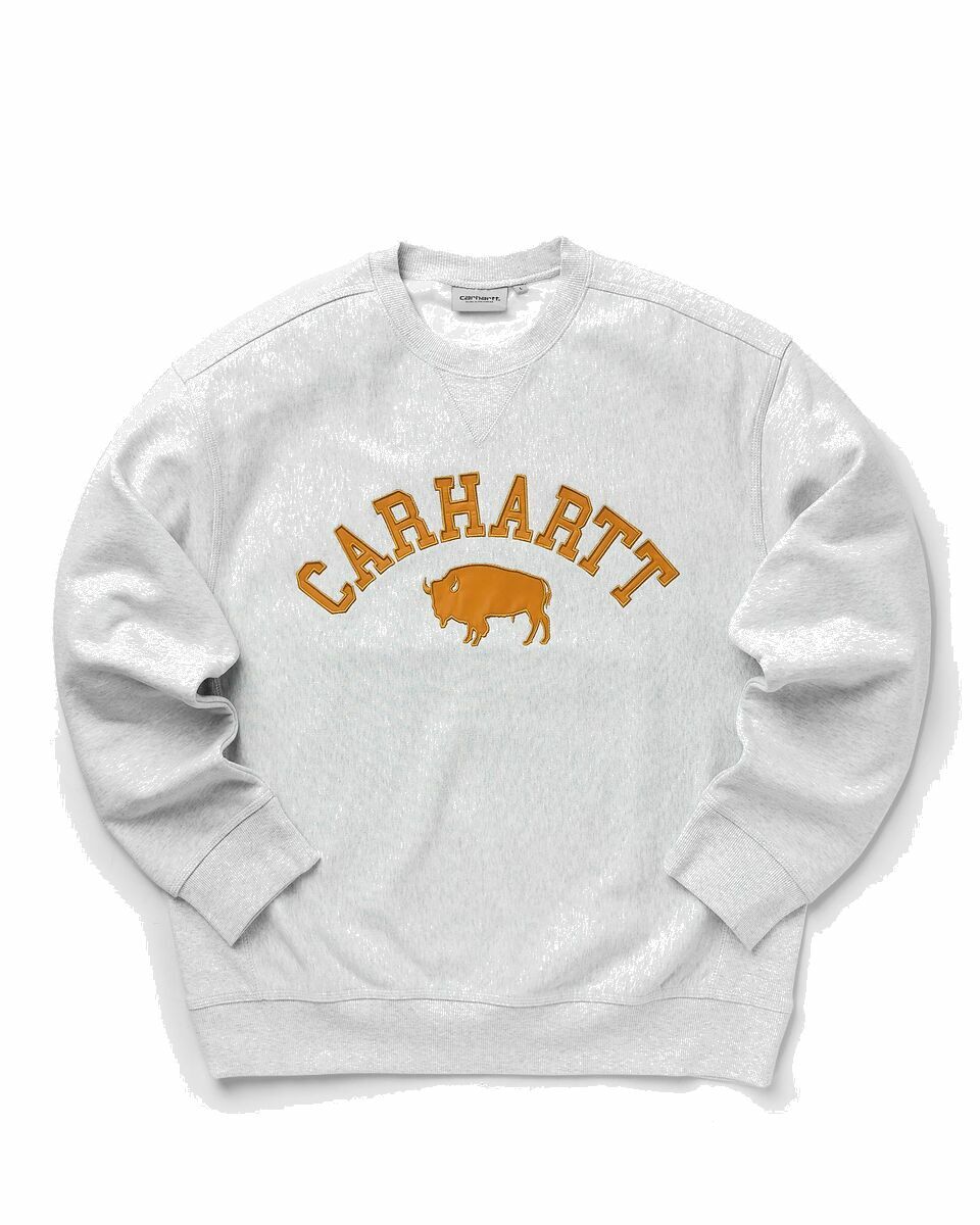 Photo: Carhartt Wip Locker Sweat Grey - Mens - Sweatshirts