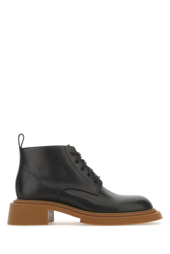 Photo: Loewe Black Leather Ankle Boots