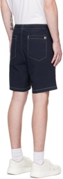 BOSS Navy Regular-Fit Shorts