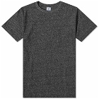 Velva Sheen Men's Twist Pocket T-Shirt in Heather Black
