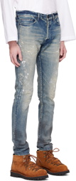 John Elliott Blue 'The Cast 2 Slim' Jeans