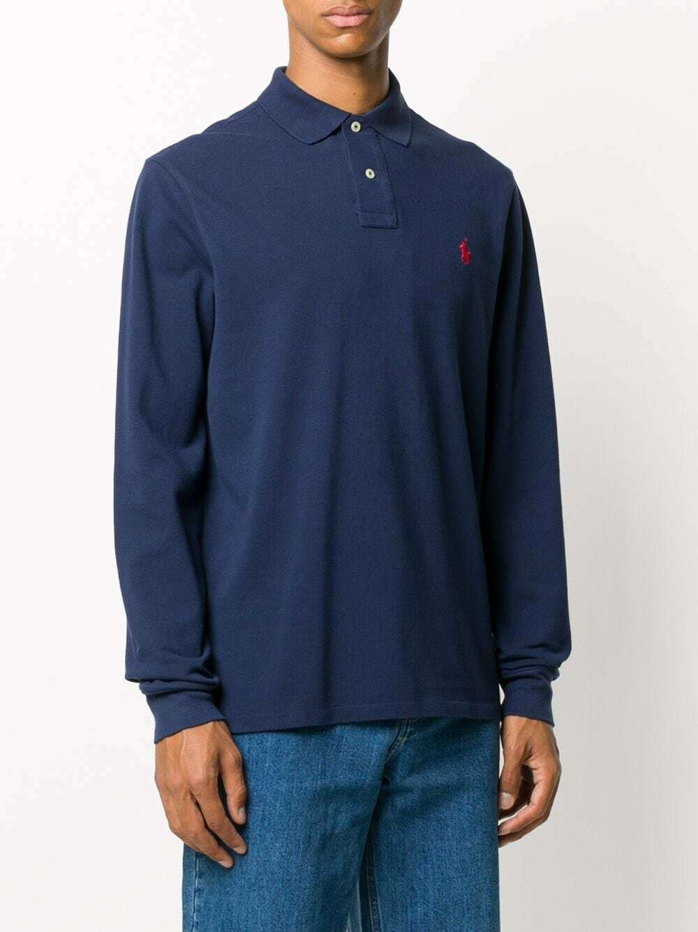 POLO RALPH LAUREN - Logo Long Sleeve Polo Shirt Polo Ralph Lauren