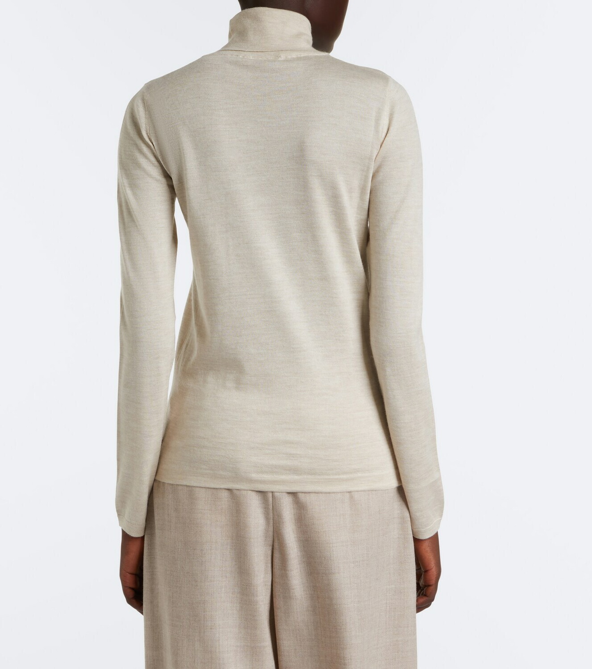 Brunello Cucinelli Cashmere and silk turtleneck sweater