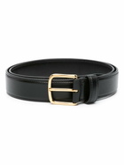The Row Black Classic Leather Belt