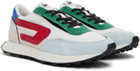 Diesel White S-Racer LC Sneakers