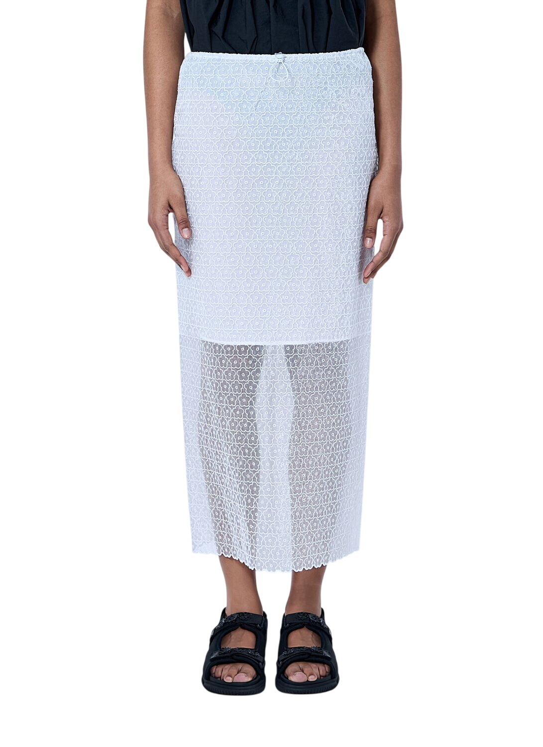 Cecilie Bahnsen Women's Fatou Skirt in Light Blue Cecilie Bahnsen