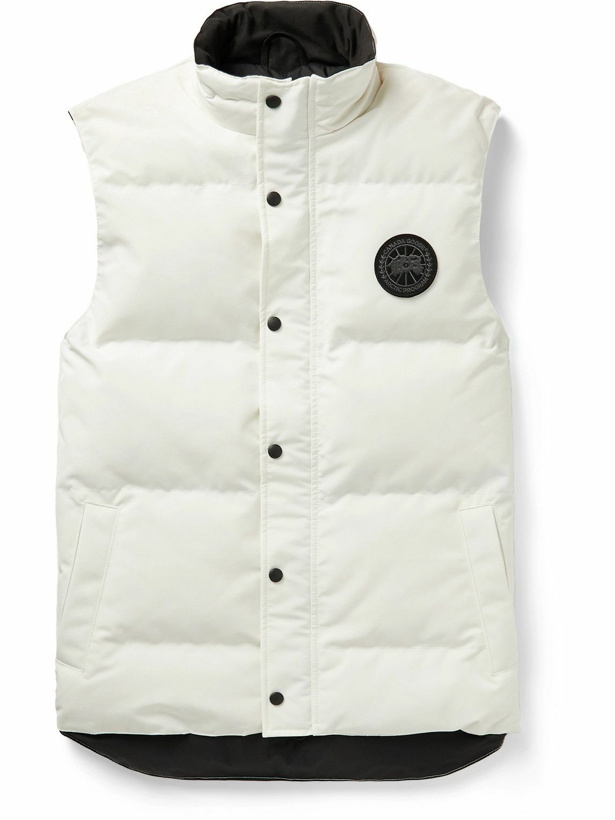 Photo: Canada Goose - Black Label Garson Quilted Shell Down Gilet - White