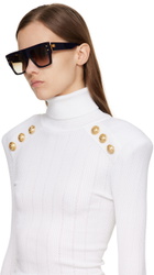 Balmain Navy B-V Sunglasses