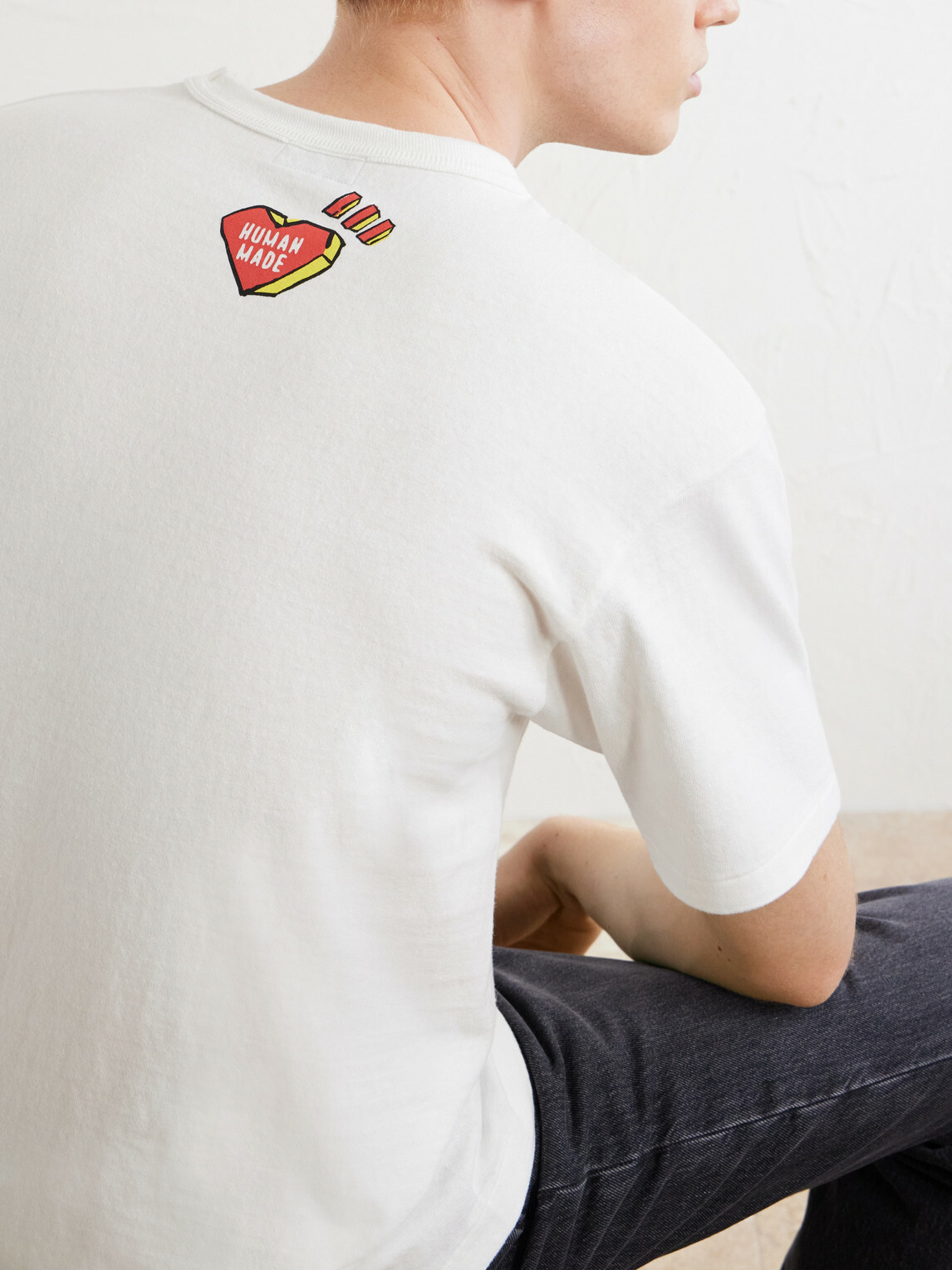 Human Made - Printed Cotton-Jersey T-Shirt - White