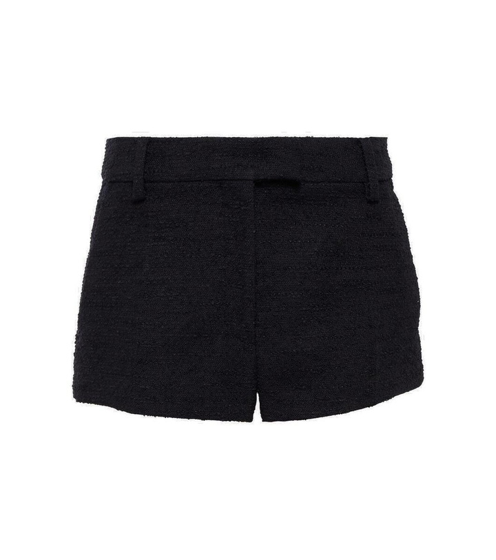 Photo: Valentino High-rise tweed shorts