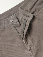 ssstein - Straight-Leg Cotton-Corduroy Trousers - Neutrals