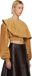 Nicklas Skovgaard Tan Sally Suede Jacket
