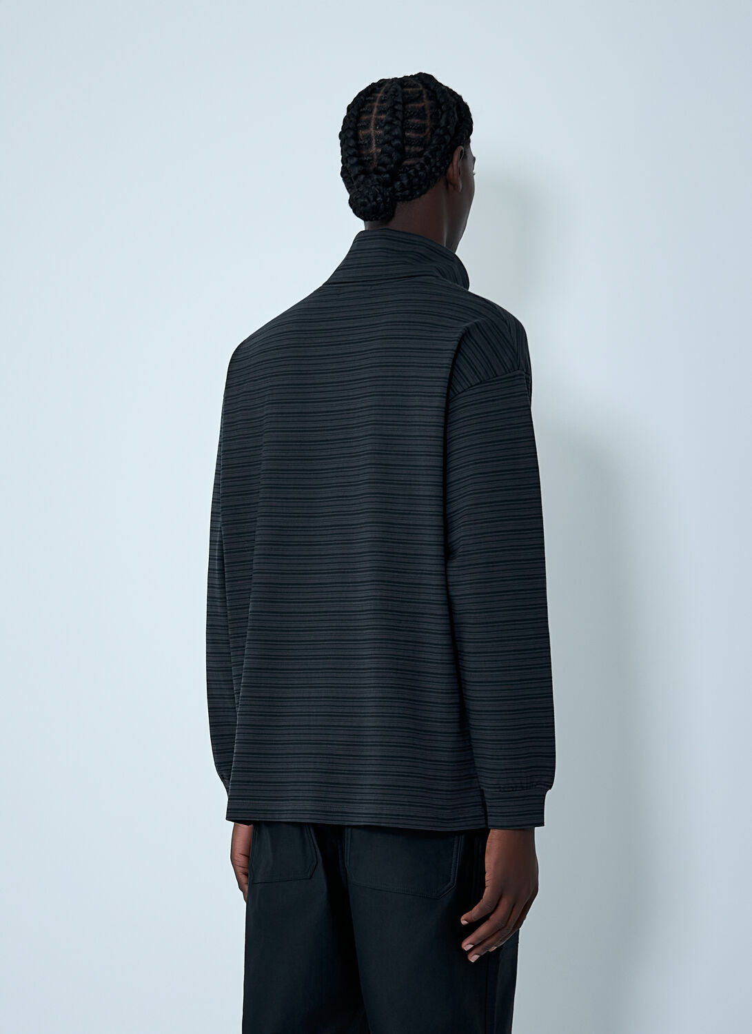 Comme des Garçons Homme Turtleneck Striped Sweater