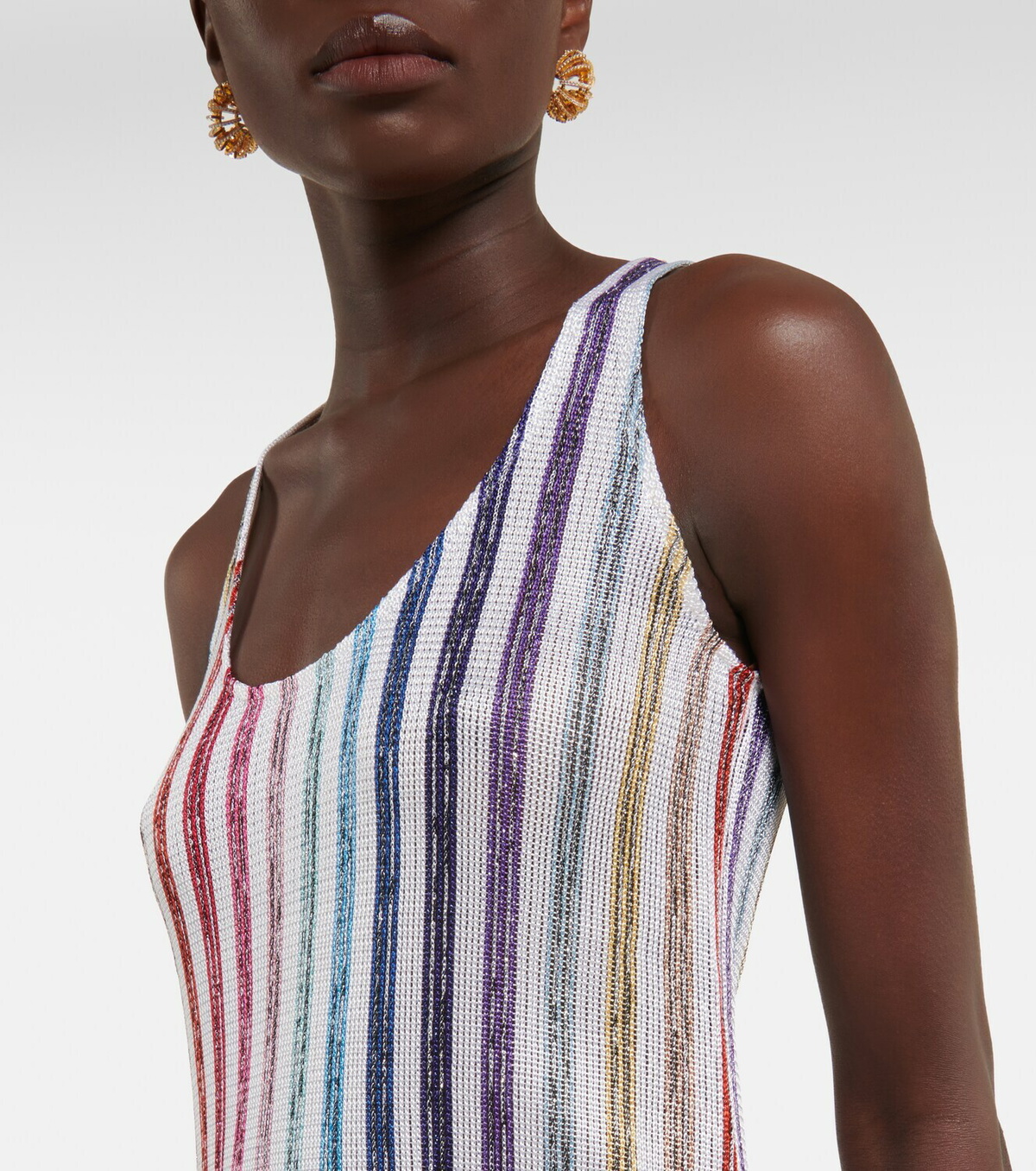 Missoni Mare Striped midi dress