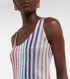 Missoni Mare Striped midi dress