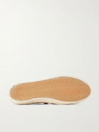 Golden Goose - Soul Star Leather-Trimmed Suede Sneakers - Brown