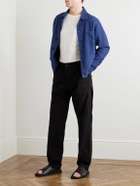 La Paz - Linen Shirt Jacket - Blue