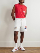 Cherry Los Angeles - Logo-Print Cotton-Jersey Tank Top - Red
