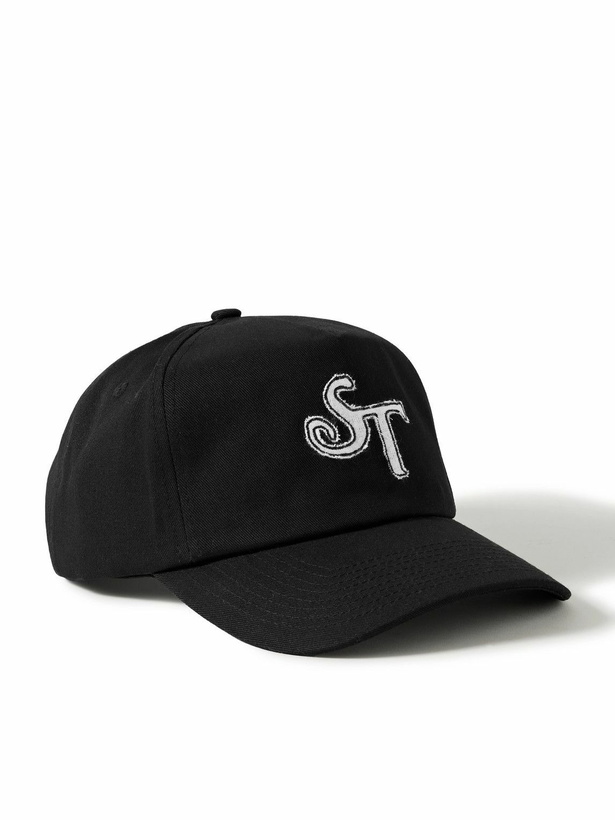 Photo: Small Talk - Logo-Appliquéd Cotton-Twill Baseball Cap