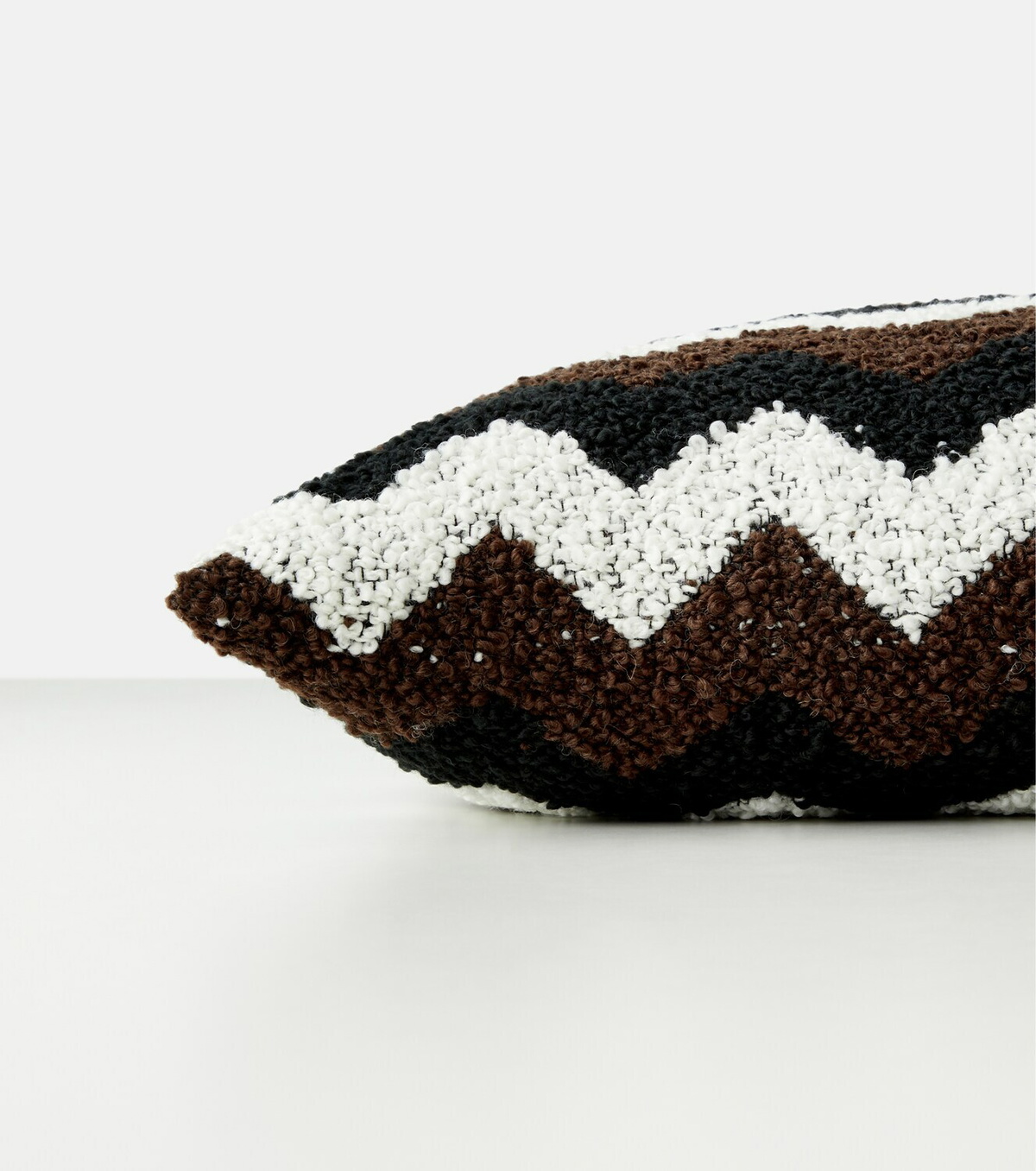 Missoni Riccio Zigzag bouclé cushion
