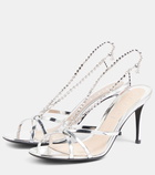 Gucci Heloise patent leather platform sandals