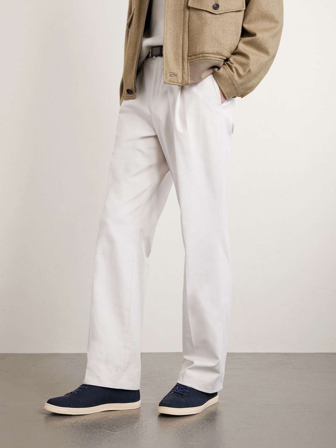 George Cleverley - Jack III Suede Sneakers - Blue