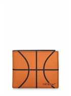 OFF-WHITE Basketball Classic Leather Bifold Wallet