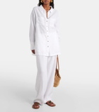 Heidi Klein White Bay linen shirt