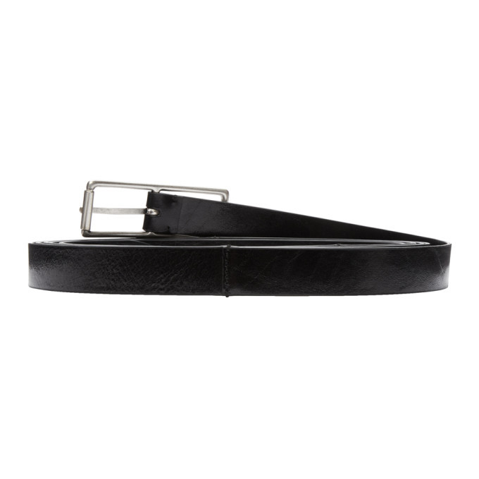 Ann Demeulemeester Black Triple Wrap Belt Ann Demeulemeester