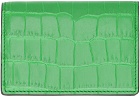 Smythson Green Mara Wallet