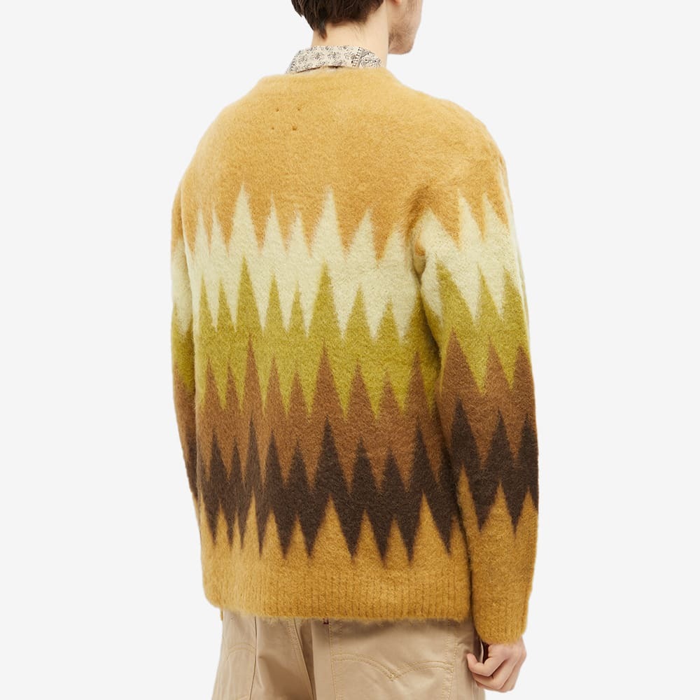 Needles MOHAIR CARDIGAN - ZIGZAG (Taupe) 通販