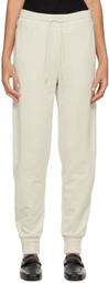 ZEGNA Off-White Drawstring Lounge Pants