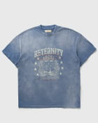 Reternity UNIVERSITY TEE Blue Mens Shortsleefe