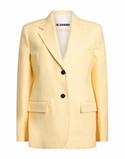 Jil Sander Womens Blazer Mustard