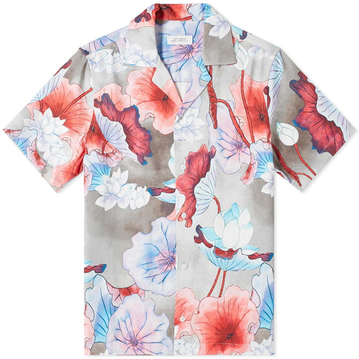 Photo: Saturdays NYC Canty Vivid Floral Vaction Shirt