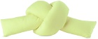JIU JIE SSENSE Exclusive Green Baby Knot Cushion