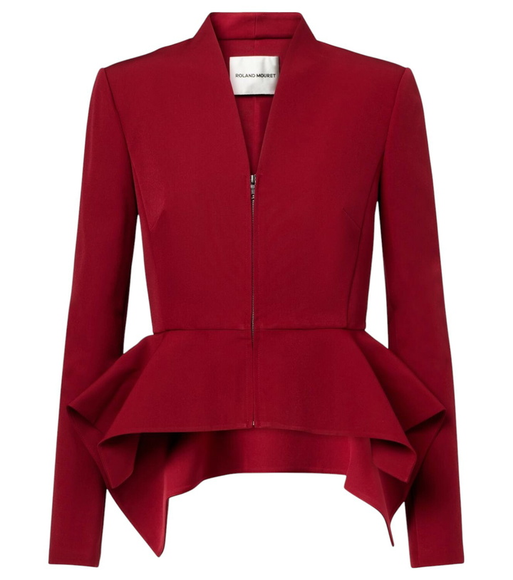 Photo: Roland Mouret Peplum bouclé jacket