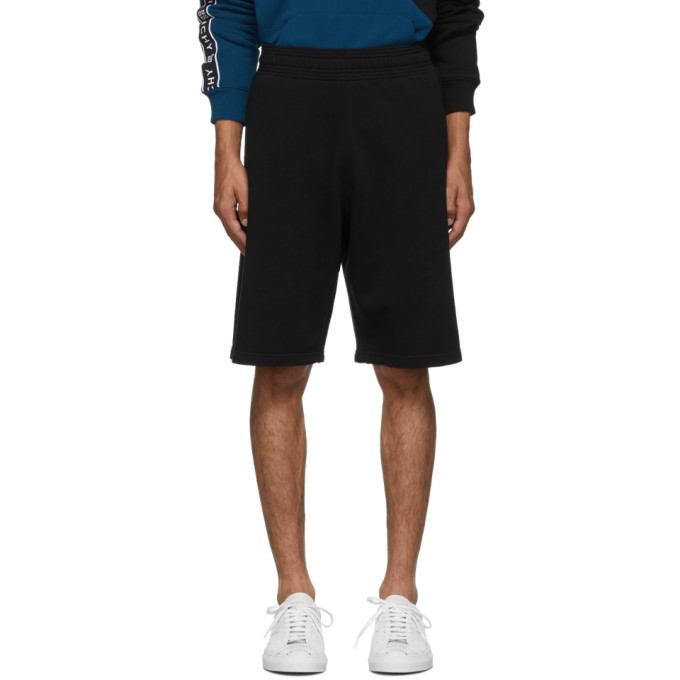 Photo: Givenchy Black Logo Shorts