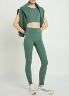 ON Core Logo Stretch-jersey Leggings Olive