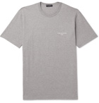 Comme des Garçons HOMME - Logo-Print Cotton-Jersey T-Shirt - Gray