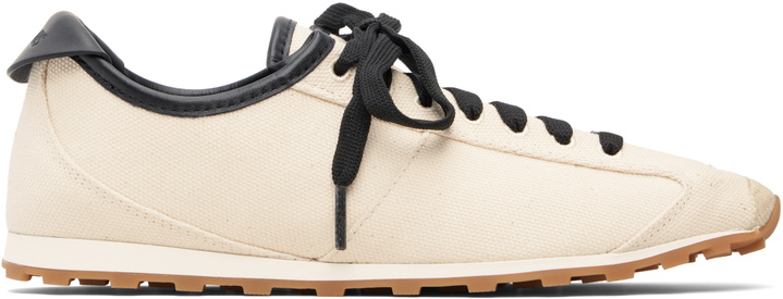 Photo: JACQUEMUS Beige 'The Tennis' Sneakers