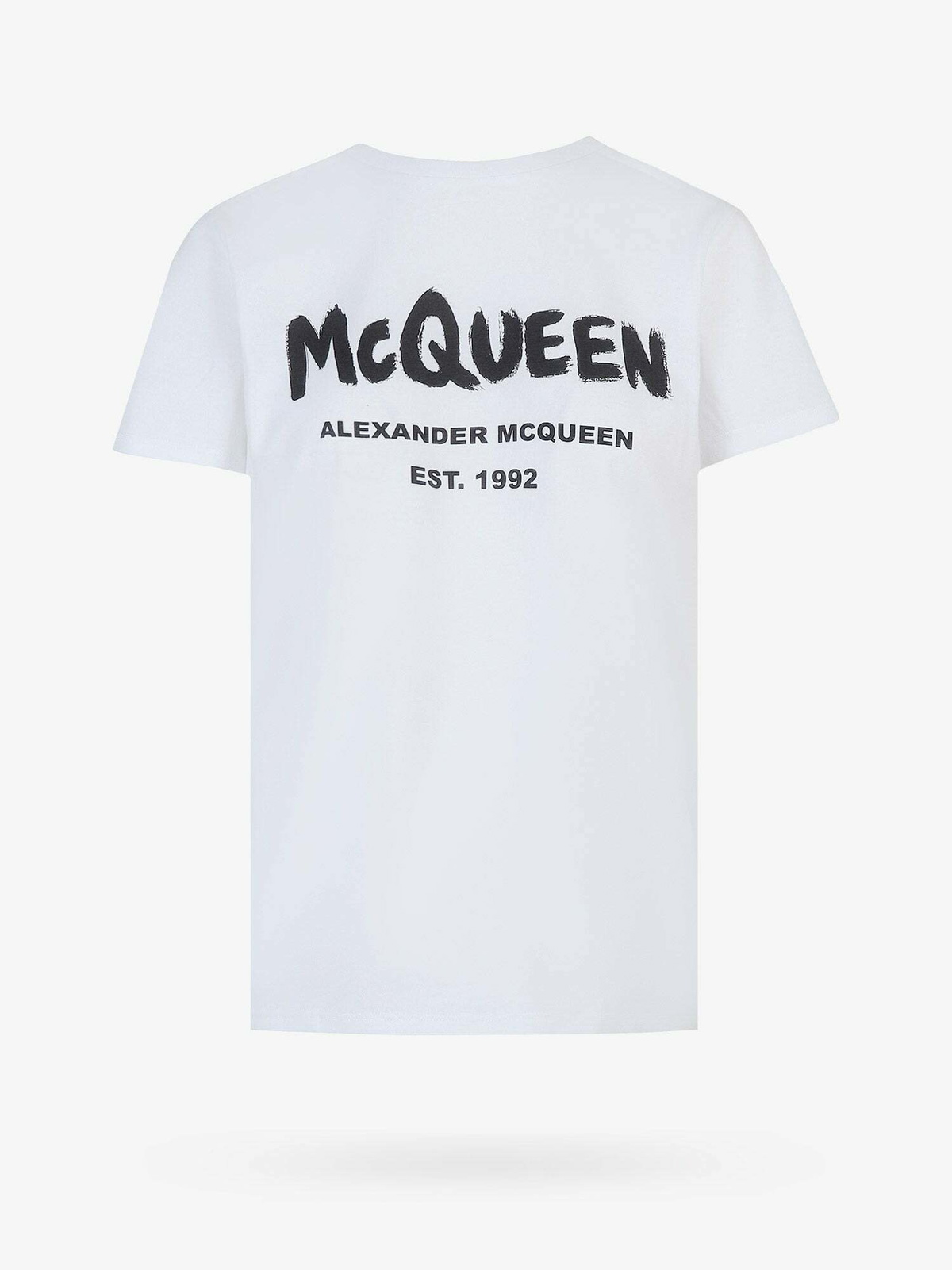 Alexander Mcqueen T Shirt White Womens Alexander McQueen