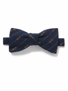 GUCCI - Pre-Tied Wool-Twill Jacquard Bow Tie