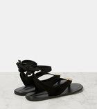 The Row Charm leather thong sandals