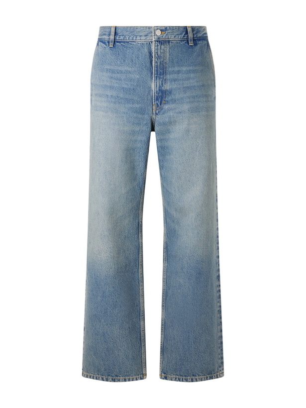 Photo: Jeanerica - Genua Straight-Leg Mid-Rise Cotton Jeans - Blue