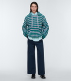 Marni - Striped cotton-blend hoodie