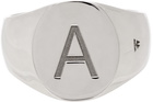 Tom Wood SSENSE Exclusive Silver 'A' Ring