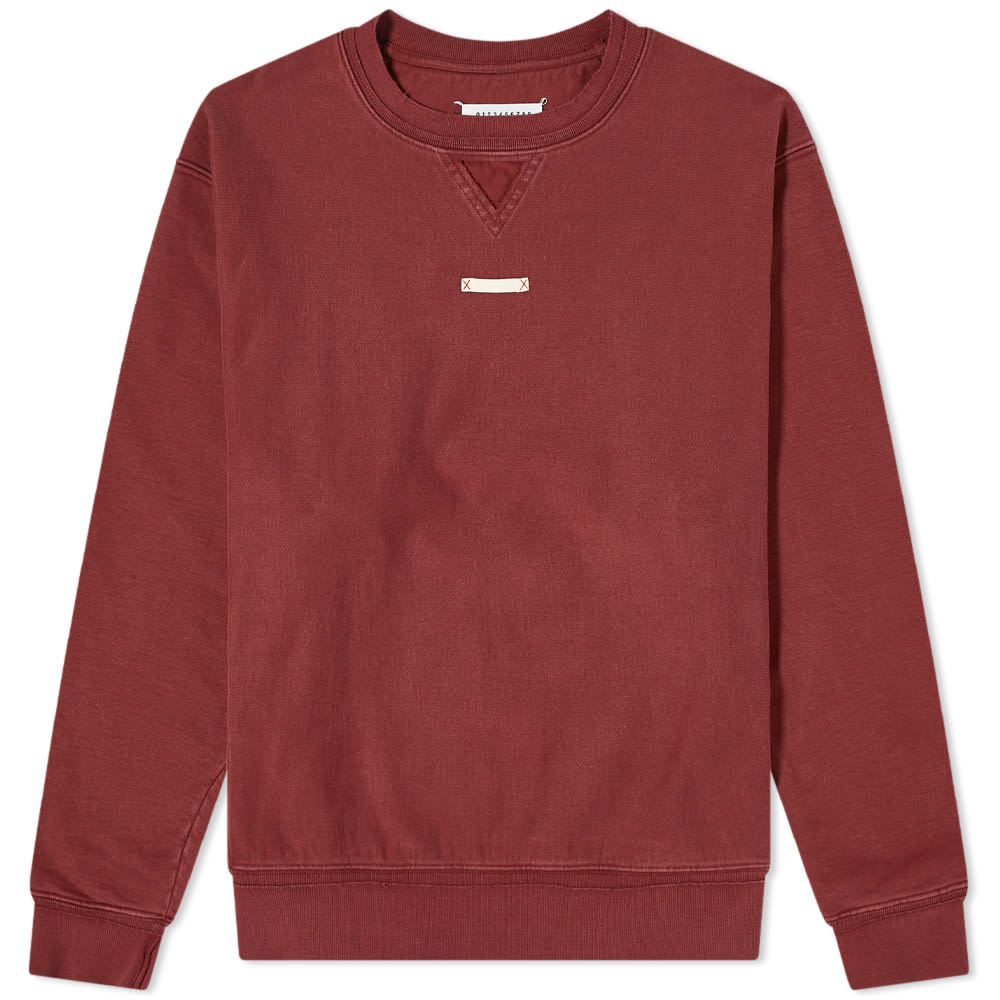 Maison Margiela Name Tag Crew Sweat Maison Margiela