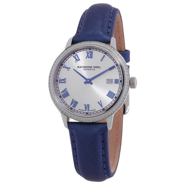 Photo: Raymond Weil Toccata Quartz Diamond Silver Dial Ladies Watch 5985-SCS-00653