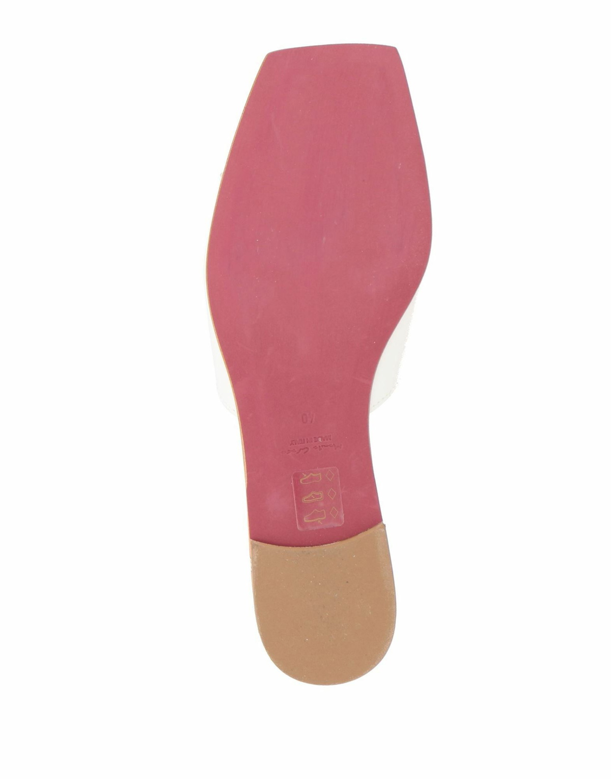 Manila Grace Womens Sandals Ivory